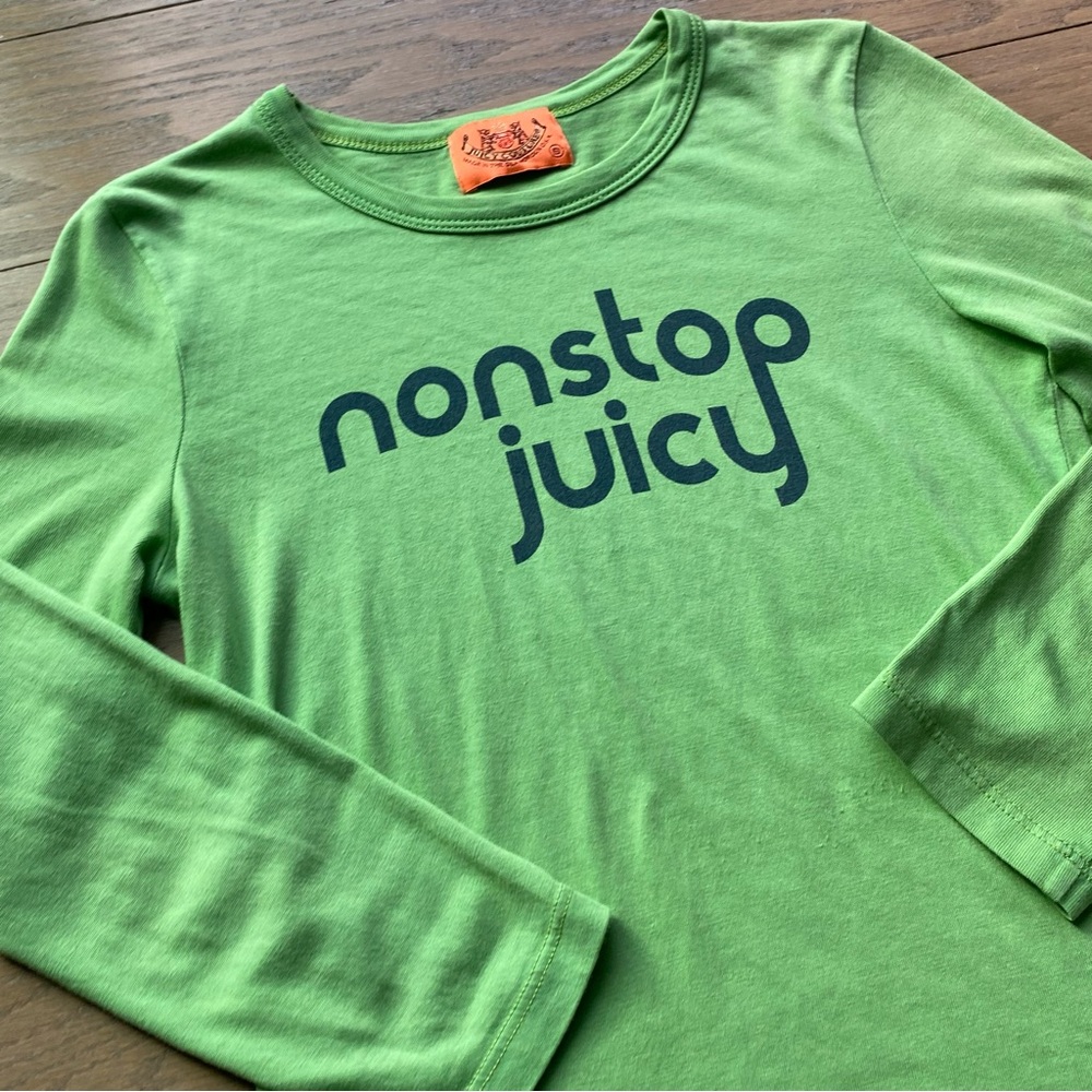 Juicy Couture NONSTOP JUICY Green Tee
